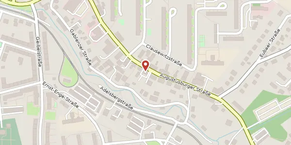Karte der Umgebung von Augustusburger Straße 234, 09127 Chemnitz