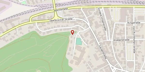 Karte der Umgebung von Philipp-Fauth-Straße 2, 66849 Landstuhl