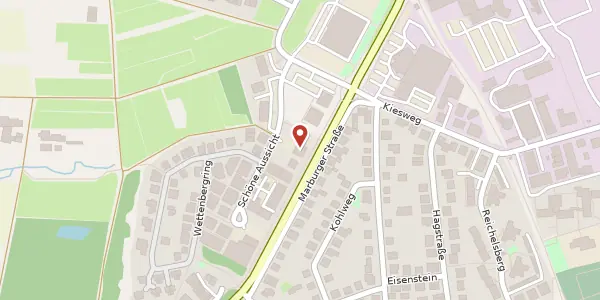 Karte der Umgebung von Schöne Aussicht 10, 35396 Gießen