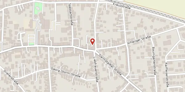 Karte der Umgebung von Darmstädter Str. 76, 64331 Weiterstadt