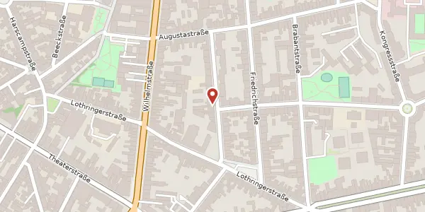 Karte der Umgebung von Alfonsstr. 34, 52070 Aachen
