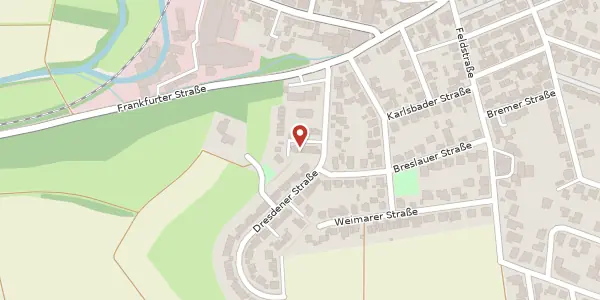 Karte der Umgebung von Dresdener Str. 10, 61137 Schöneck