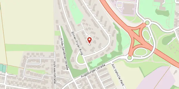 Karte der Umgebung von Von-Steuben-Ring 6, 86391 Stadtbergen