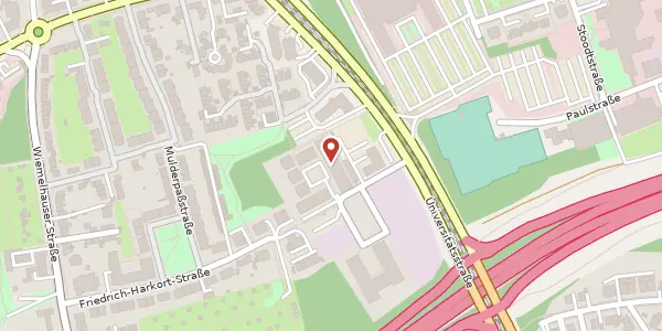 Karte der Umgebung von Universitätsstr. 110, 44799 Bochum