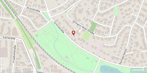 Karte der Umgebung von Schlizstraße 23, 74076 Heilbronn