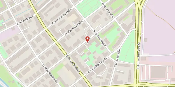 Karte der Umgebung von Springerstraße 22, 04105 Leipzig