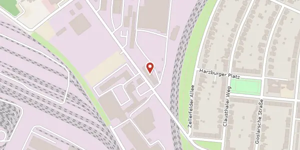 Karte der Umgebung von Entenfangweg 2, 30419 Hannover