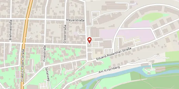 Karte der Umgebung von Schlachthofstraße 4, 99423 Weimar