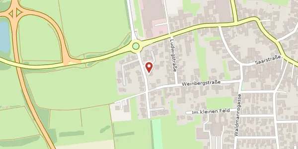 Karte der Umgebung von Salierstraße 1, 67150 Niederkirchen