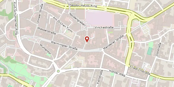 Karte der Umgebung von Laarstr. 2-4, 58636 Iserlohn