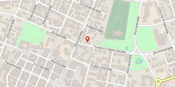 Karte der Umgebung von Friedrich-Ebert-Straße 3-7, 73033 Göppingen