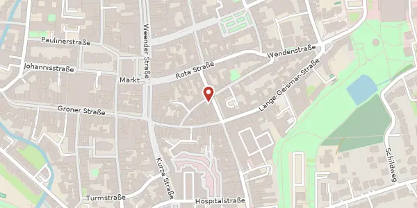 Karte der Umgebung von Kurze-Geimar-Straße 41, 37073 Göttingen