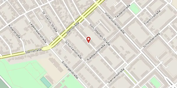 Karte der Umgebung von Faberstraße 37, 67063 Ludwigshafen