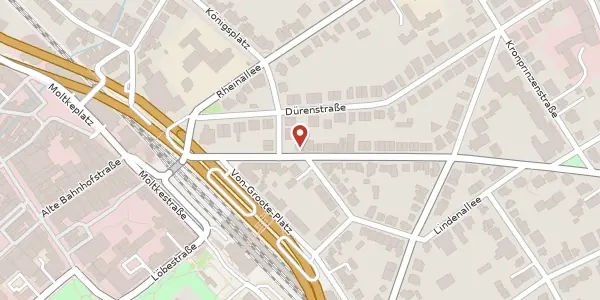 Karte der Umgebung von Rüngsdorfer Straße 1 a, 53173 Bonn