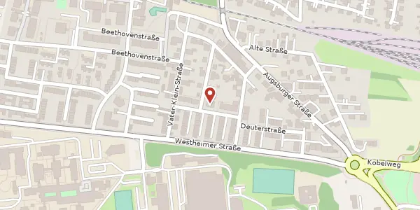 Karte der Umgebung von Braillestr. 9, 86356 Neusäß