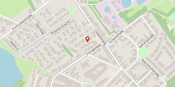 Karte der Umgebung von Willem-Jordaan-Weg 8, 48599 Gronau