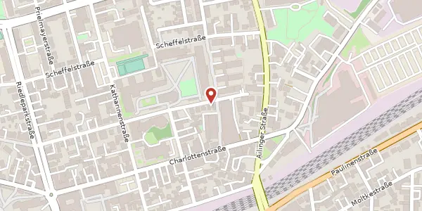 Karte der Umgebung von Wendelgardstraße 34, 88045 Friedrichshafen