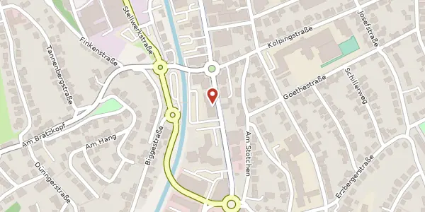 Karte der Umgebung von Bruchstr. 22, 57462 Olpe