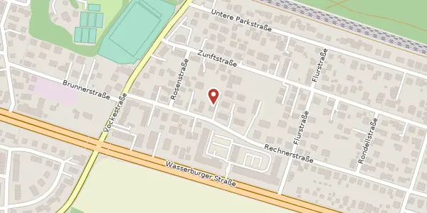 Karte der Umgebung von Rechnerstr. 11 s, 85540 Haar