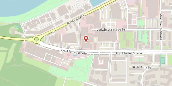 Karte der Umgebung von Frankfurter Str. 96, 97082 Würzburg