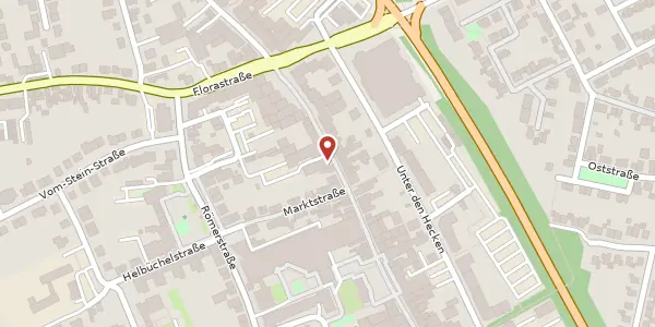 Karte der Umgebung von Kölner Str. 118-120, 41539 Dormagen
