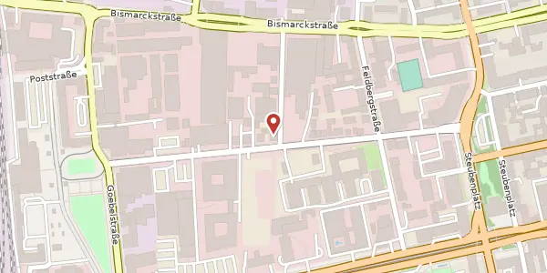 Karte der Umgebung von Mornewegstr. 41, 64293 Darmstadt
