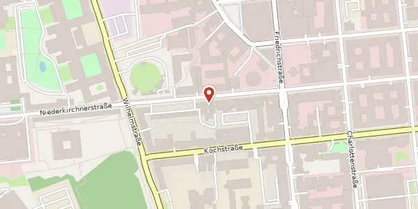 Karte der Umgebung von Zimmerstraße 11, 10969 Berlin
