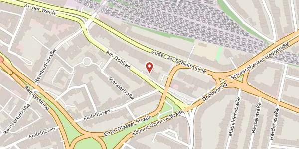 Karte der Umgebung von Am Dobben 146, 28203 Bremen