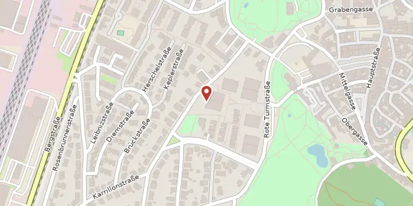 Karte der Umgebung von Freudenbergstraße 13, 69469 Weinheim