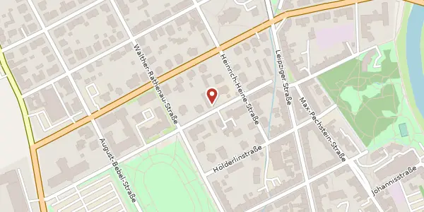 Karte der Umgebung von Lessingstraße 25, 08058 Zwickau