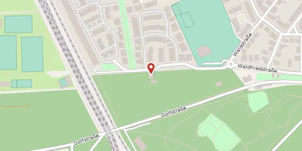 Karte der Umgebung von Waldfriedstr. 25, 60528 Frankfurt