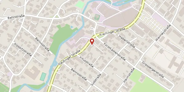 Karte der Umgebung von Gautinger Str. 3, 82131 Stockdorf