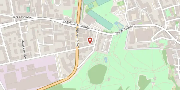Karte der Umgebung von Jägerstr. 2c, 97082 Würzburg