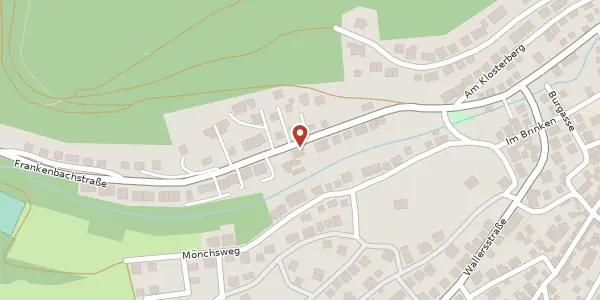 Karte der Umgebung von Frankenbachstraße 39, 53498 Bad Breisig