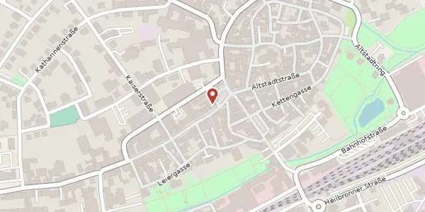 Karte der Umgebung von Brettener Straße 2, 75031 Eppingen
