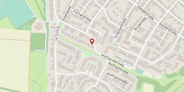 Karte der Umgebung von Wolfsgrubenweg 1, 67069 Ludwigshafen am Rhein