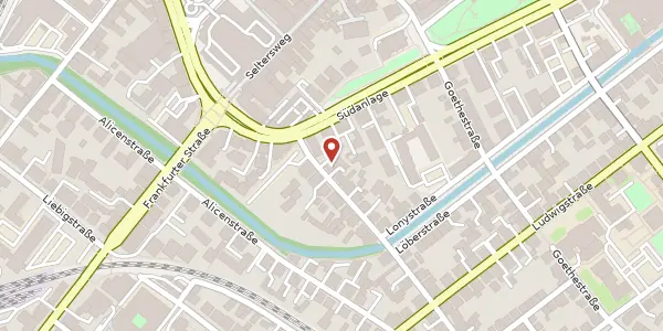Karte der Umgebung von Bleichstr. 3, 35390 Gießen