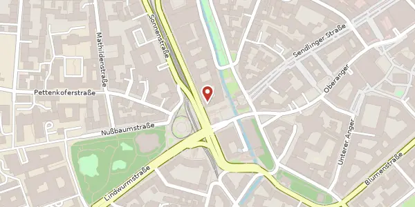 Karte der Umgebung von Sendlinger-Tor-Platz 10, 80336 München