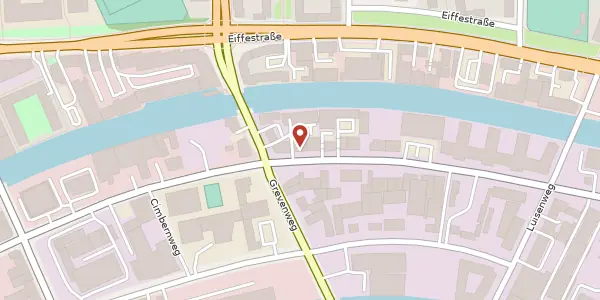 Karte der Umgebung von Wendenstraße 309, 20537 Hamburg