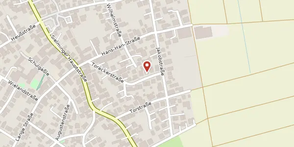 Karte der Umgebung von Toräckerstraße 21, 70794 Filderstadt