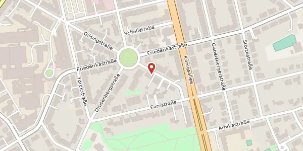 Karte der Umgebung von Gilsingstr. 52, 44789 Bochum
