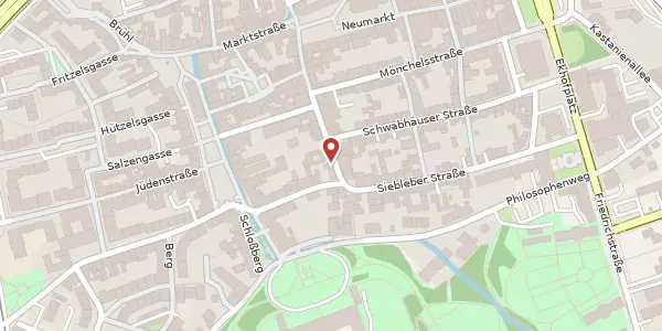 Karte der Umgebung von Querstraße 28, 99867 Gotha