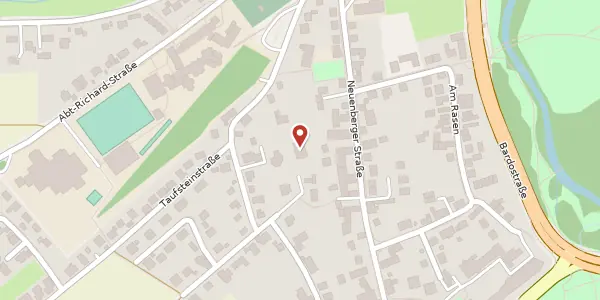 Karte der Umgebung von Vogelsbergstraße 4 a, 36041 Fulda
