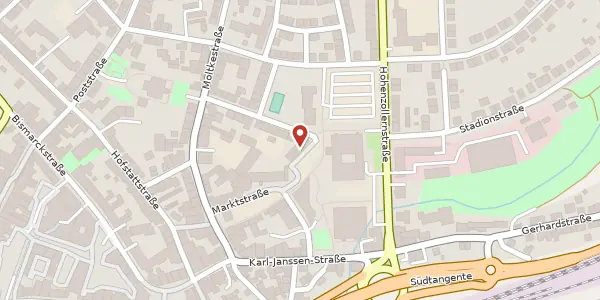 Karte der Umgebung von Marktstraße 19, 66333 Völklingen