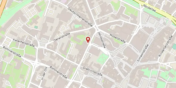 Karte der Umgebung von Walramsneustraße 9, 54290 Trier