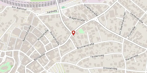 Karte der Umgebung von Niederrheinische Straße 20, 35274 Kirchhain