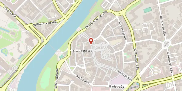 Karte der Umgebung von Marktstraße 55, 70372 Stuttgart