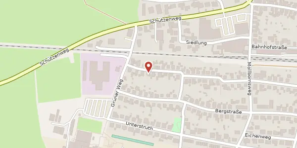 Karte der Umgebung von Wiesenstr. 7, 35418 Buseck