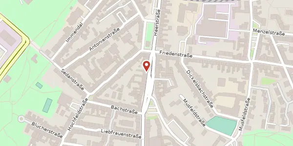 Karte der Umgebung von Heerstr. 106, 47053 Duisburg