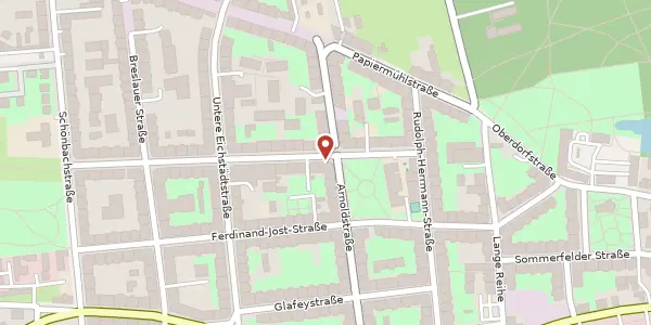 Karte der Umgebung von Weißestraße 3, 04299 Leipzig